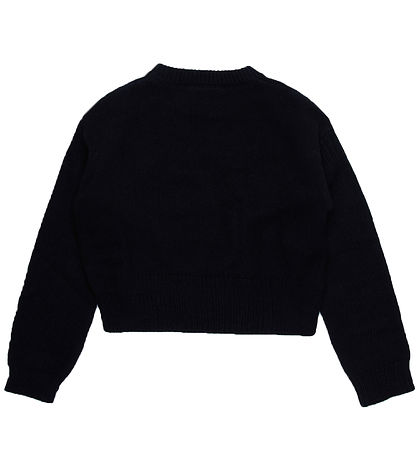 Marni Bluse - Kurz geschnitten - Wolle/Nylon - Schwarz m. Weiß