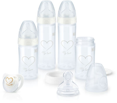 NUK Newborn Sett, Hvit