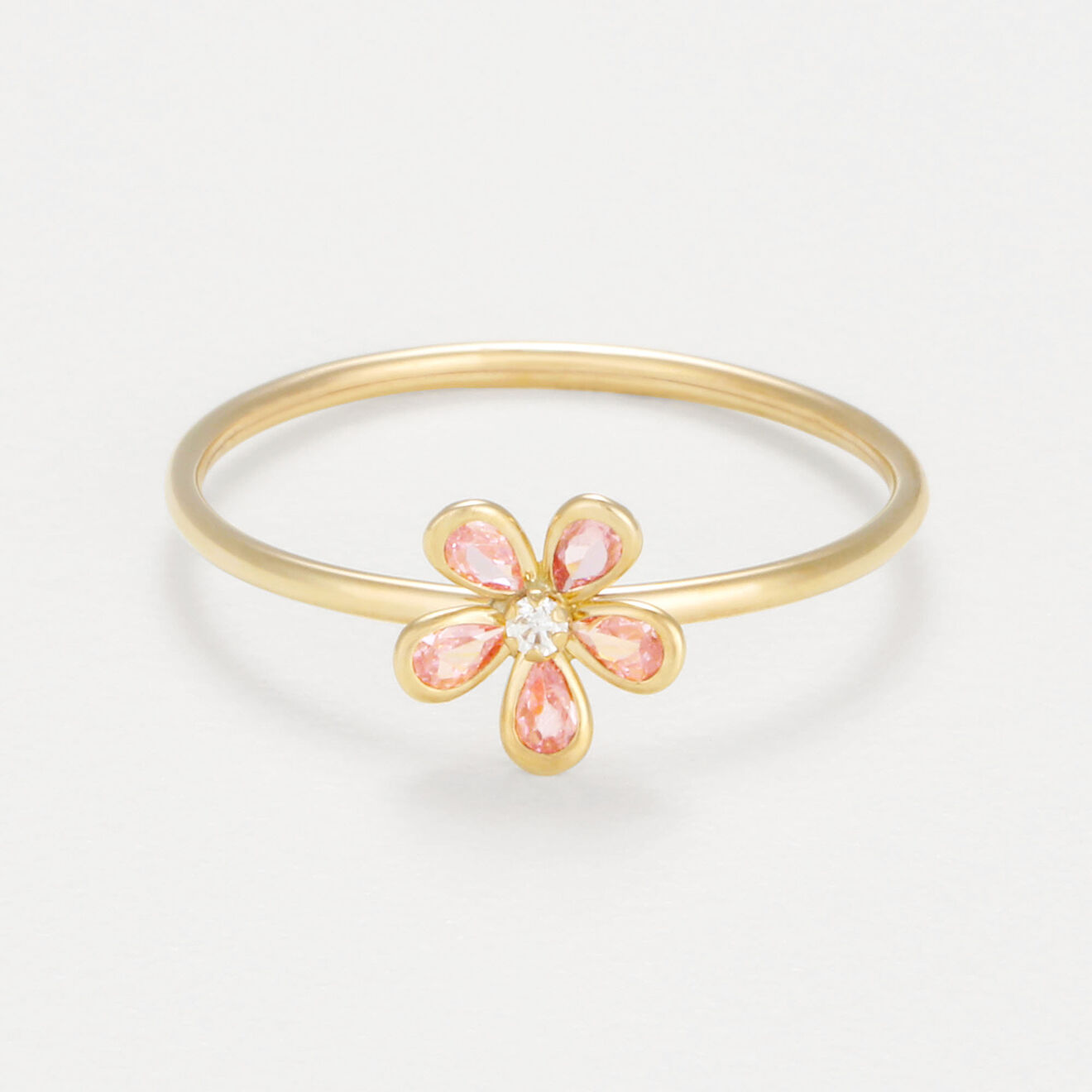 L'Or by Diamanta Bague Reese or jaune
