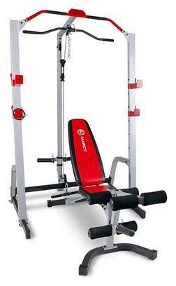 Rack et Banc Marcy MD-8851R - 10011719 - câbles de 900 kg de résistance