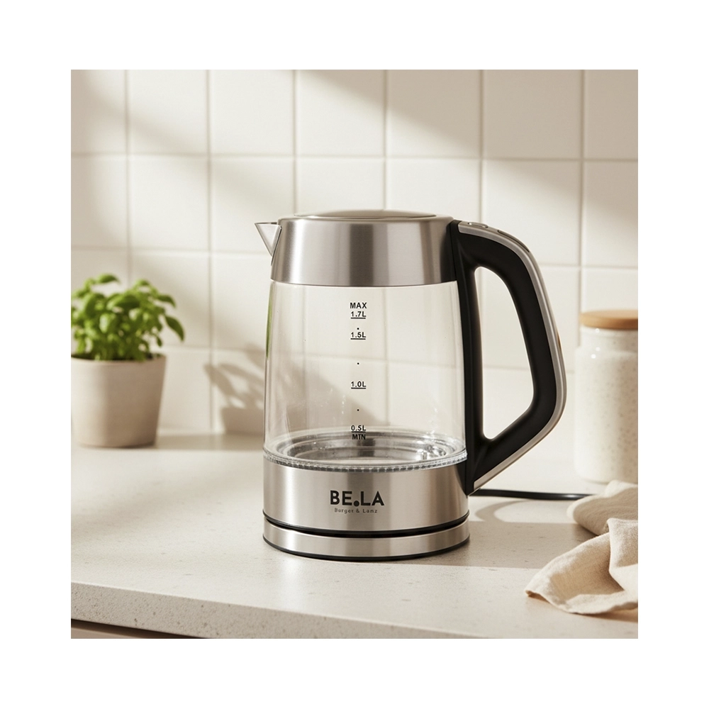 BergerLanz FSP Wasserkocher 1.7L Glas