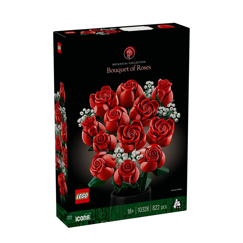 Mooi!Rozenboeket Decoratief Bloemen Bouwpakket uit de Botanical Collection 10328