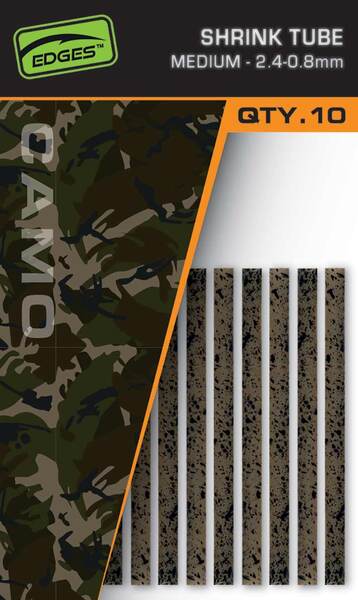 Tubes rétractables Fox Edges Camo Shrink Tube (10 Pcs)