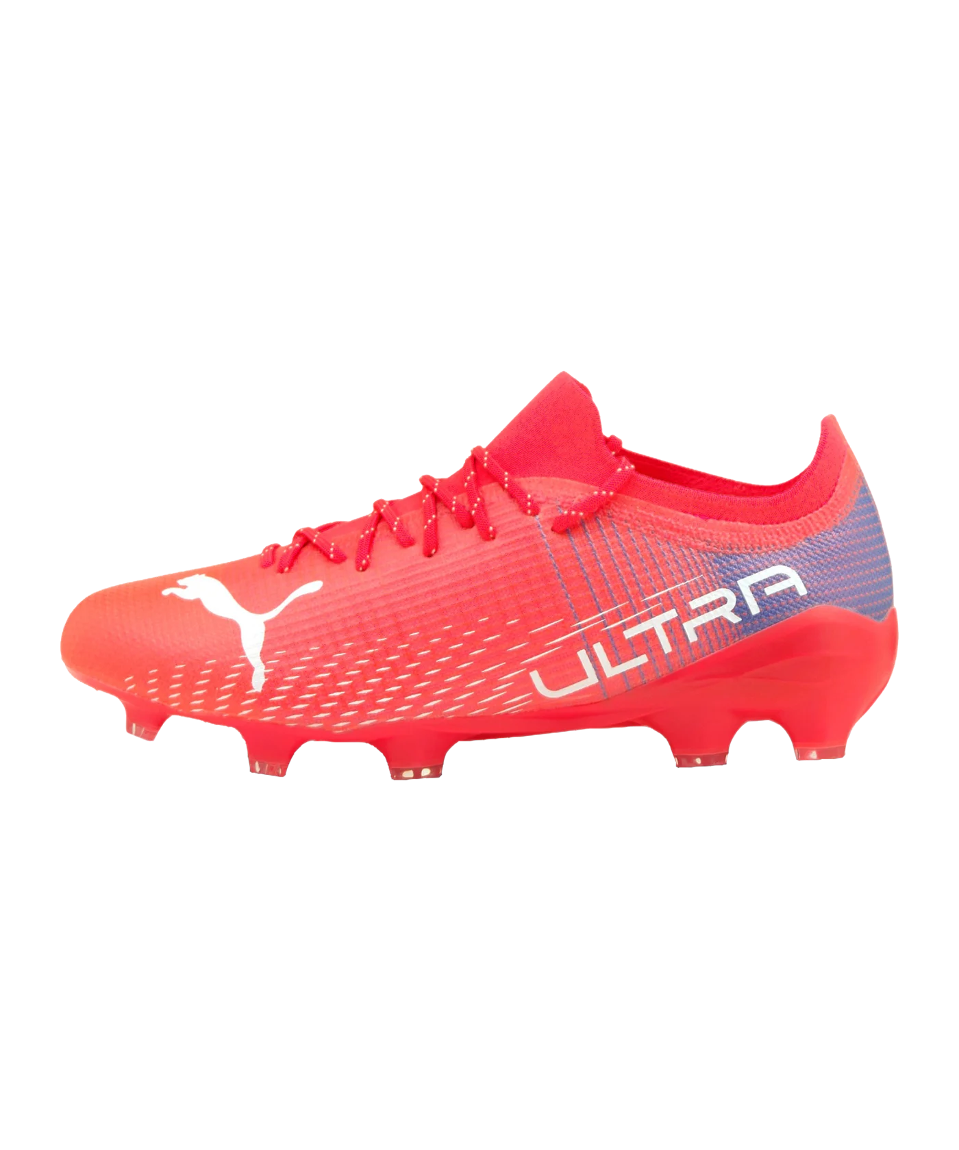 PUMA ULTRA 2.3 Faster Football FG/AG Rot Weiss F01