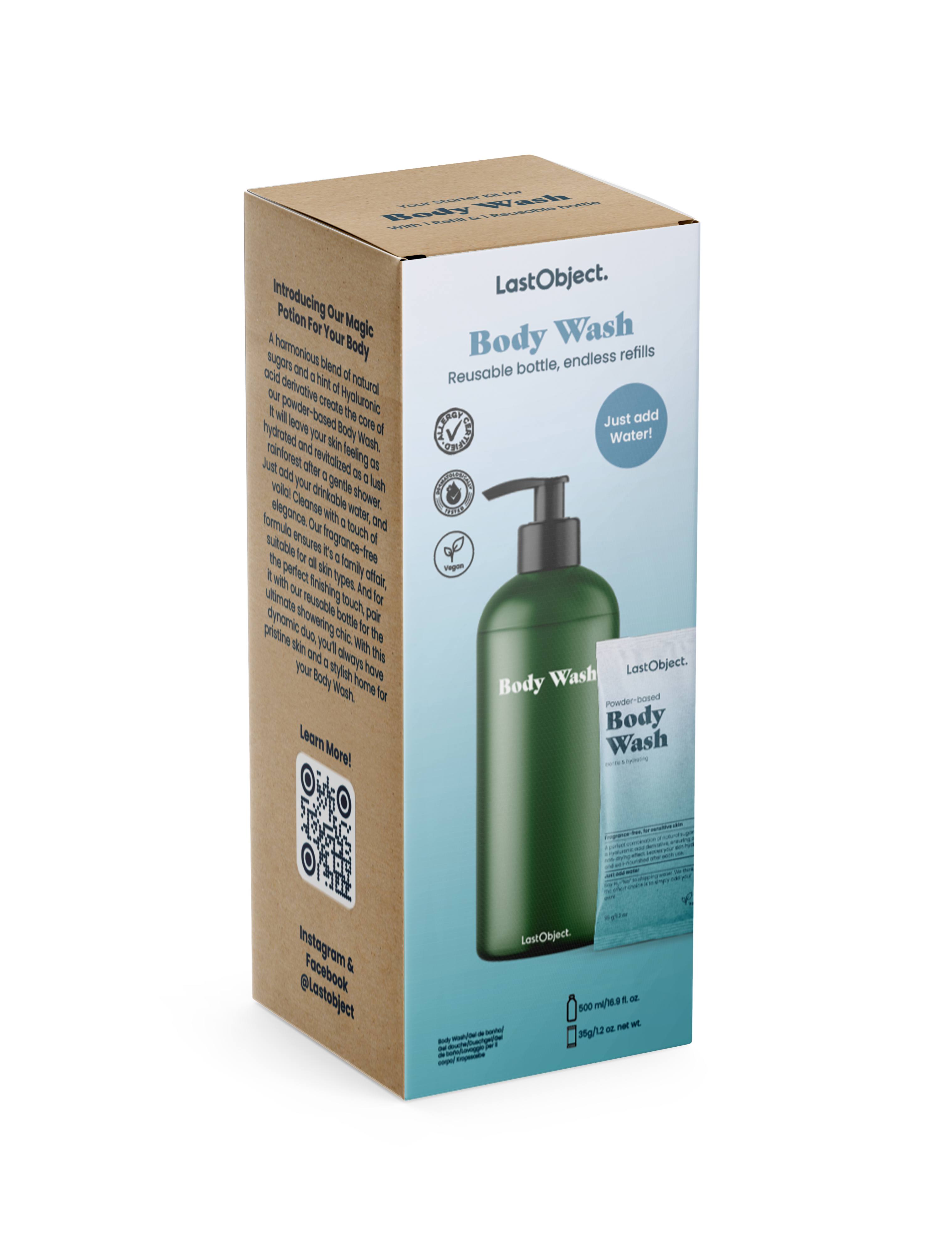 LastObject  Body Wash Starter Kit