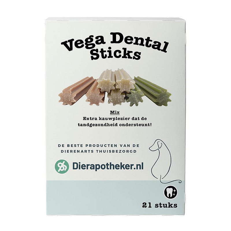 Dierapotheker Vega Dental Star Sticks 21 stuks | 11470