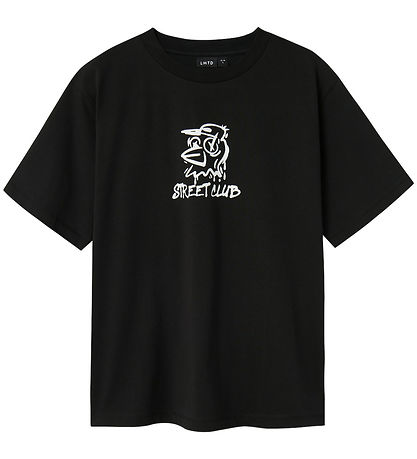 LMTD T-Shirt - NlmByc - Schwarz m. Print