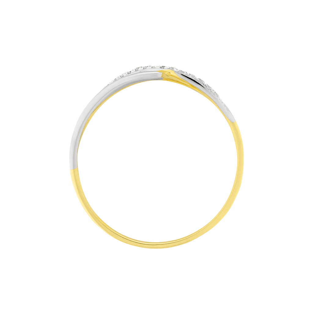 Bague Bodil Or Bicolore Diamant