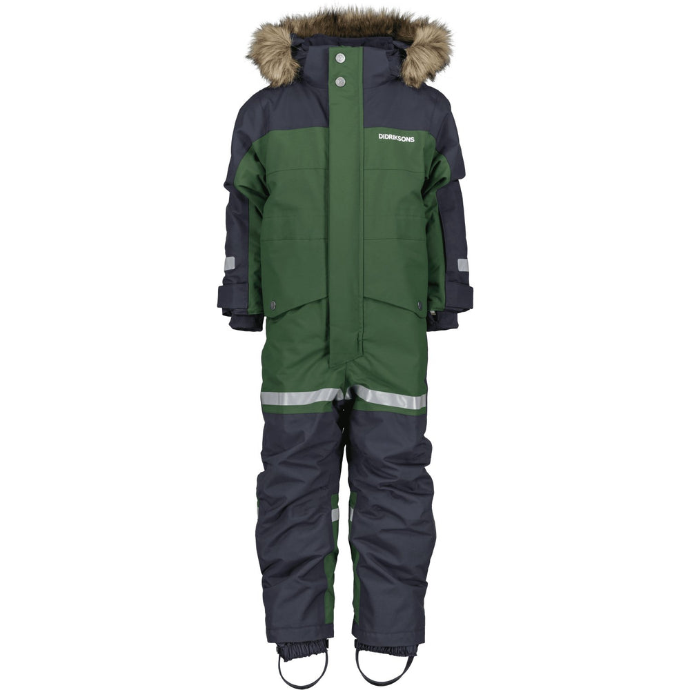 Køb Didriksons Pine Green Bjärven Kids Flyverdragt 12 | Luksusbaby