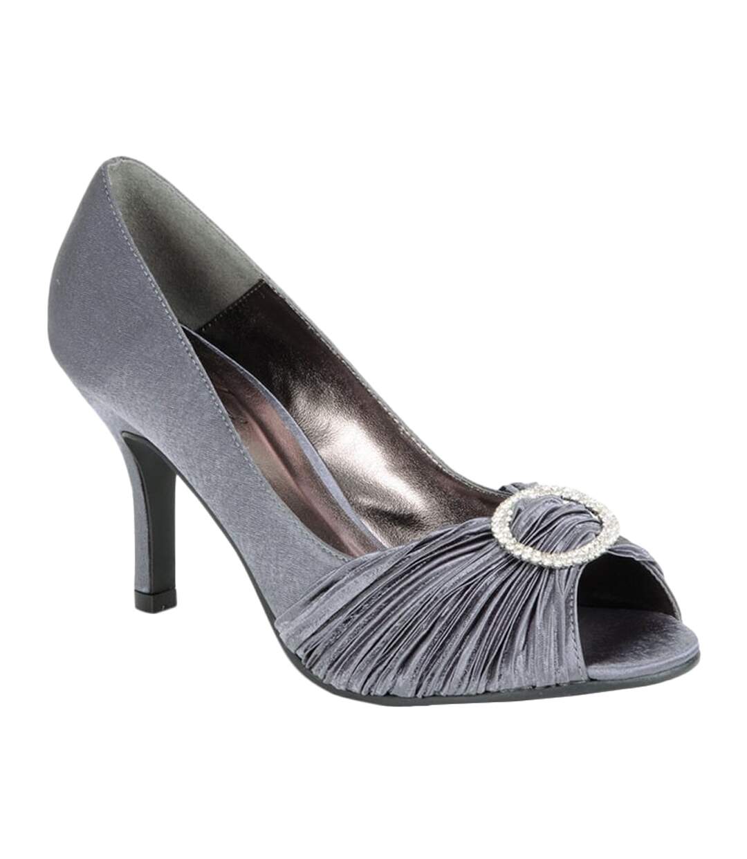 Lunar - Escarpins SIENNA - Femme (Gris foncé) - UTGS253
