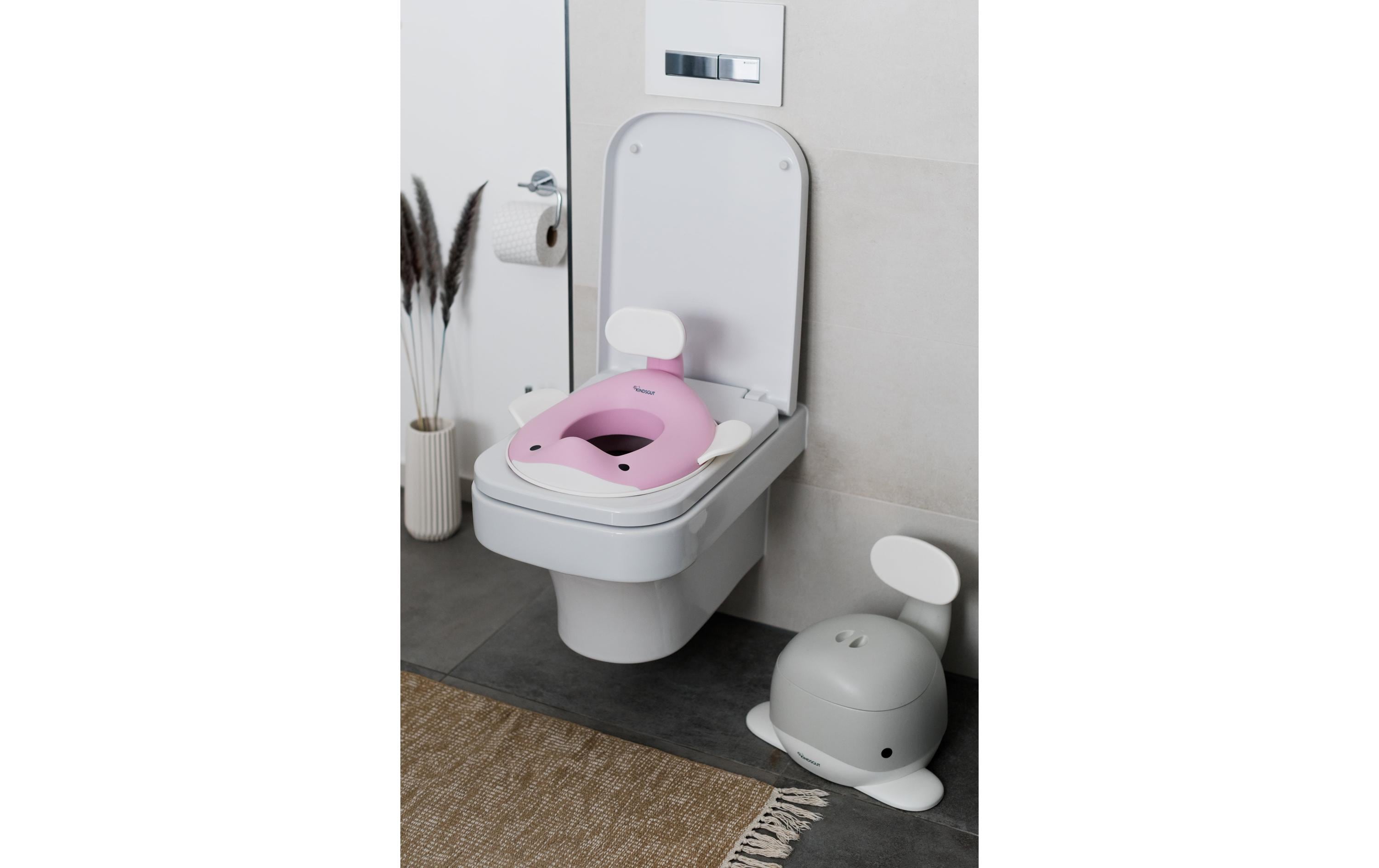 Toilettensitz Wal ZartrosaToilettensitz für Kinder
