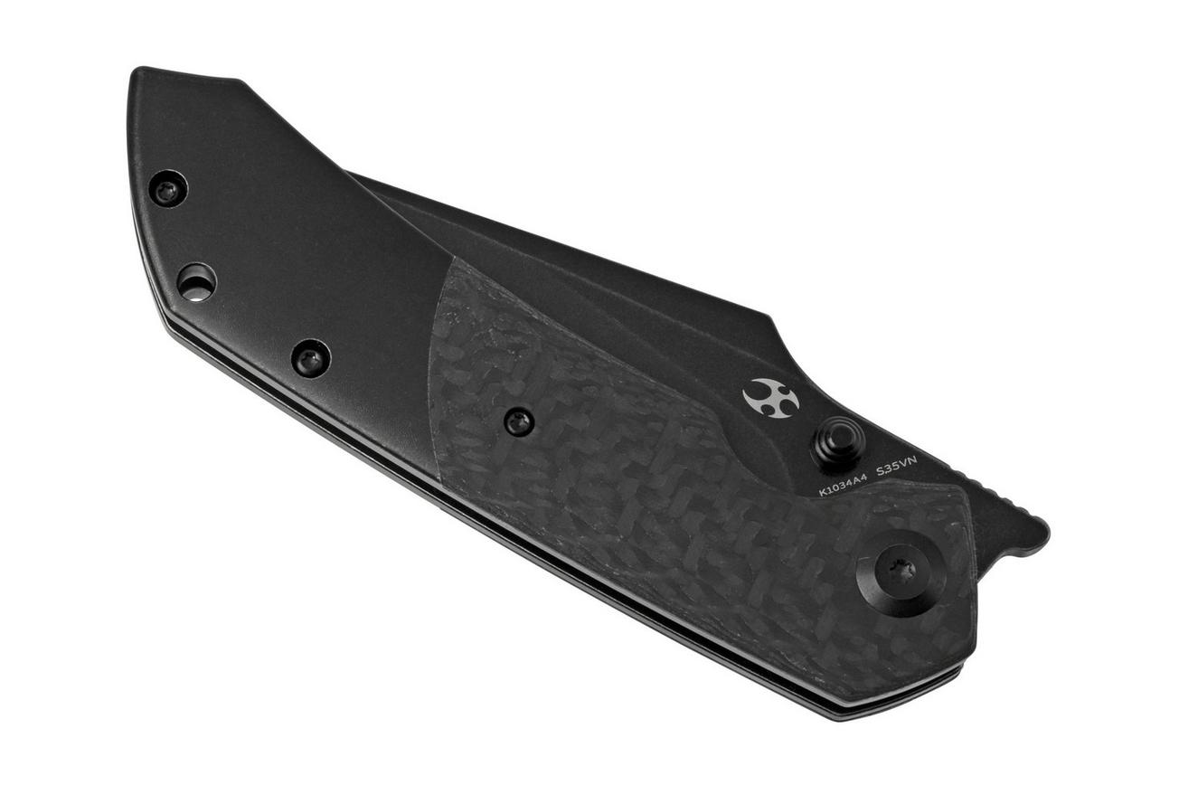 Kansept Fenrir K1034A4 Black, Carbonfiber zakmes, Greg Schob design