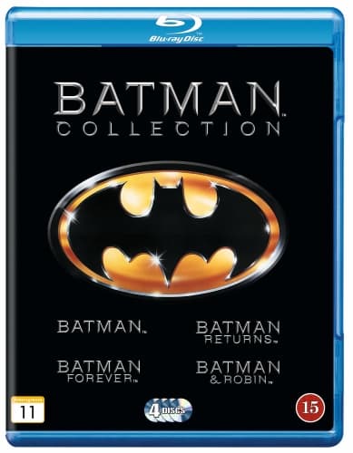 Batman Collection 1-4 (Blu-ray) (4 disc)