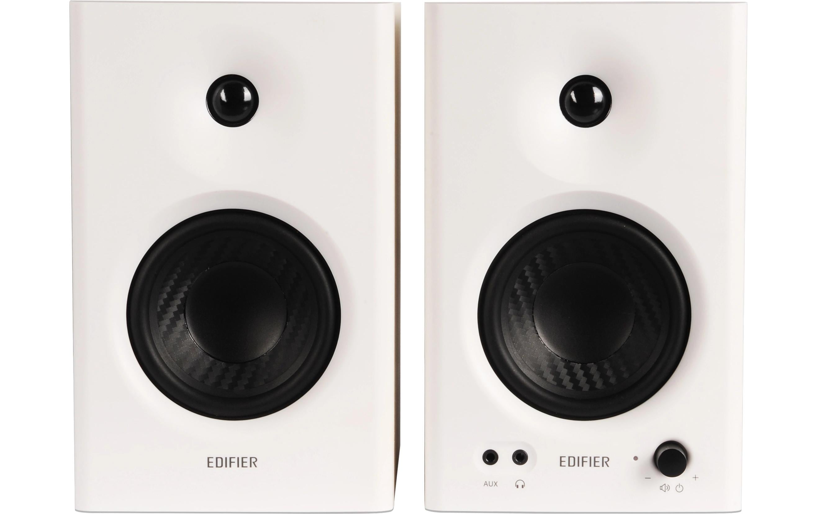 Regallautsprecher Paar MR4 Weiss<br>Aktivierte Studio-Monitor-Lautsprecher