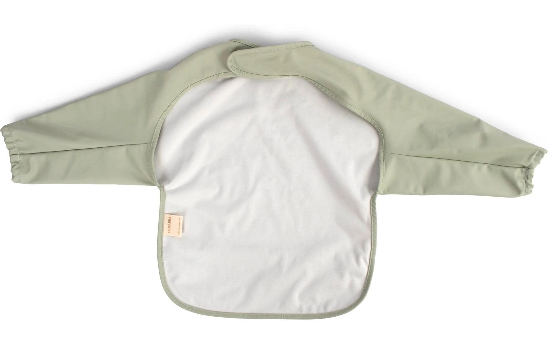 Ärmel-Lätzchen Desert Sage 79 x 42 cmLangarm-Lätzchen mit Klettverschluss im Nacken