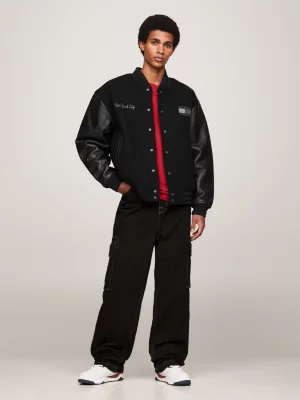 Jaqueta Varsity Tommy Remasterizada para Ambos os Sexos