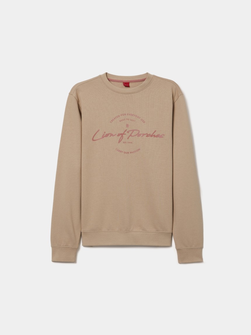 Sweatshirt em algodão