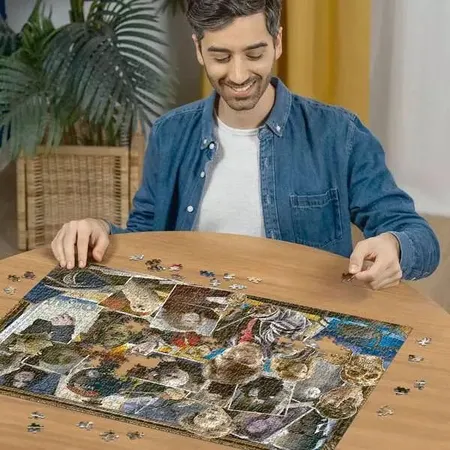 Ravensburger Puzzle - Harry Potter gegen Voldemort, 1000 Teile