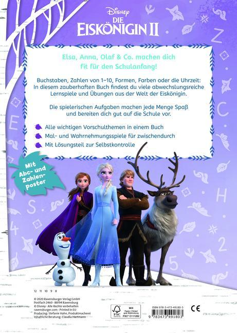 Die Eiskönigin 2: Das große Vorschulbuch; .