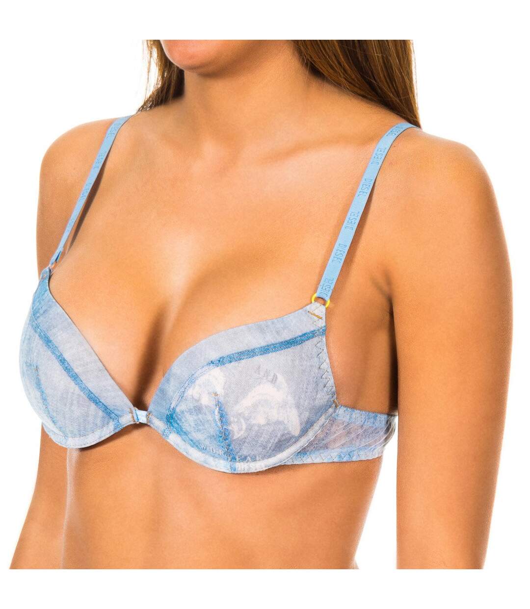Women's micro tulle woven underwire bra 00CWYY-0CAAU