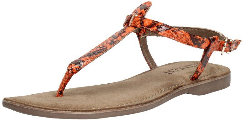 Lazamani Dames sandalen oranje