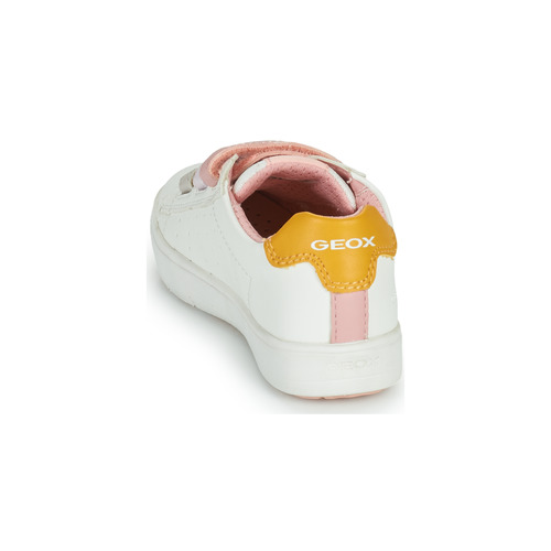 Geox - SILENEX GIRL - Blanc / Rose / Beige