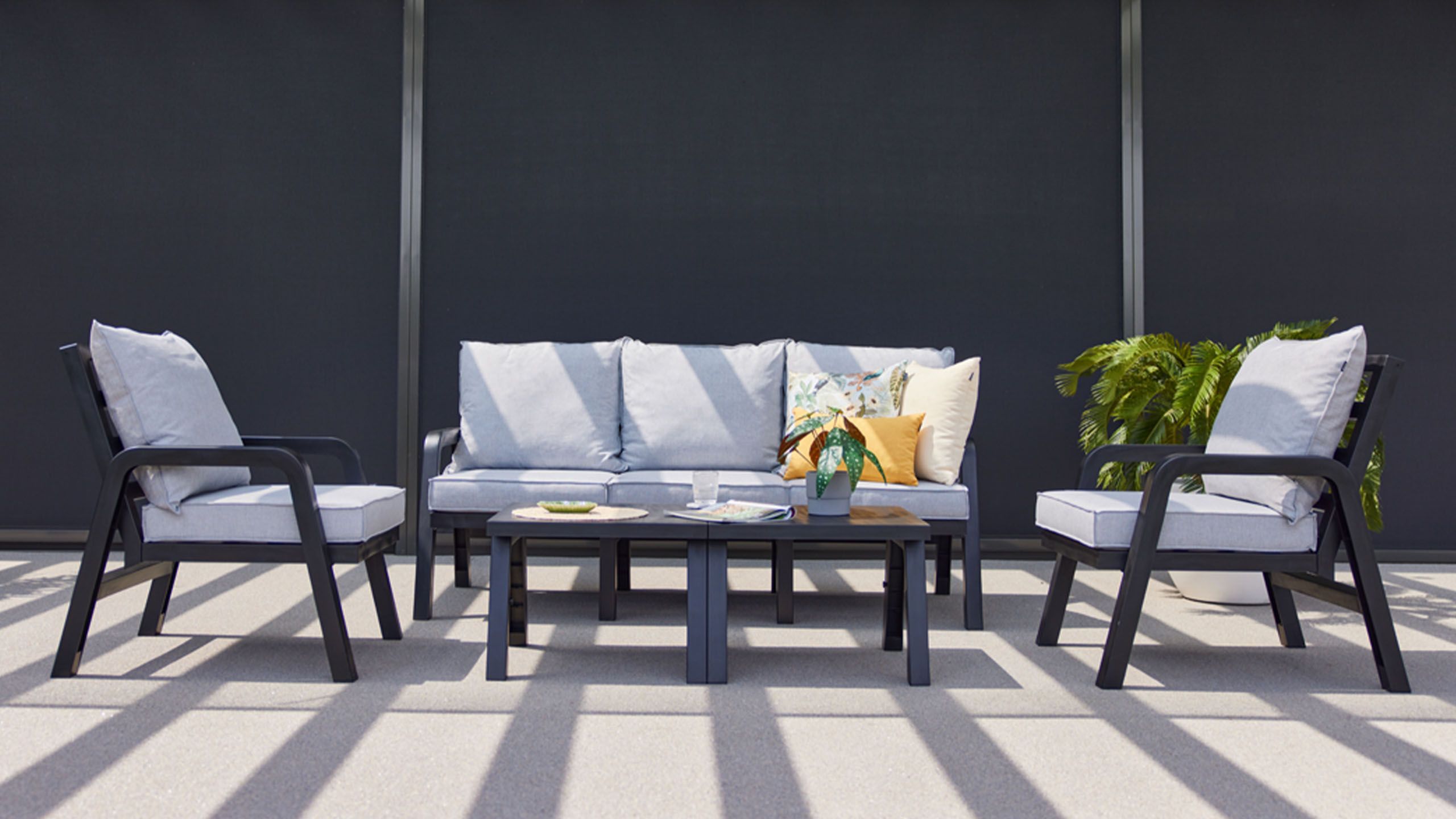 Loungeset 23.709.755 Ibiza B191 x D84 x H93 cm