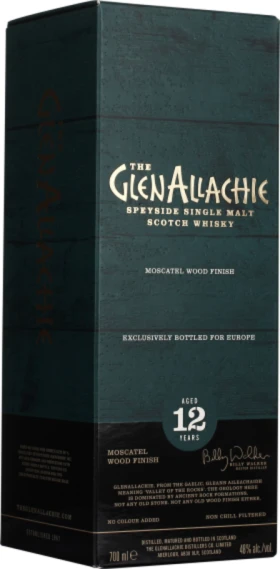 GLENALLACHIE 12 YEARS MOSCATEL FINISH 70CL