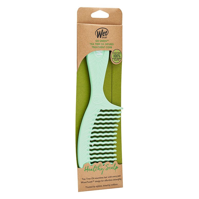 Wetbrush Go Green Detangling Comb Tea Tree Oil