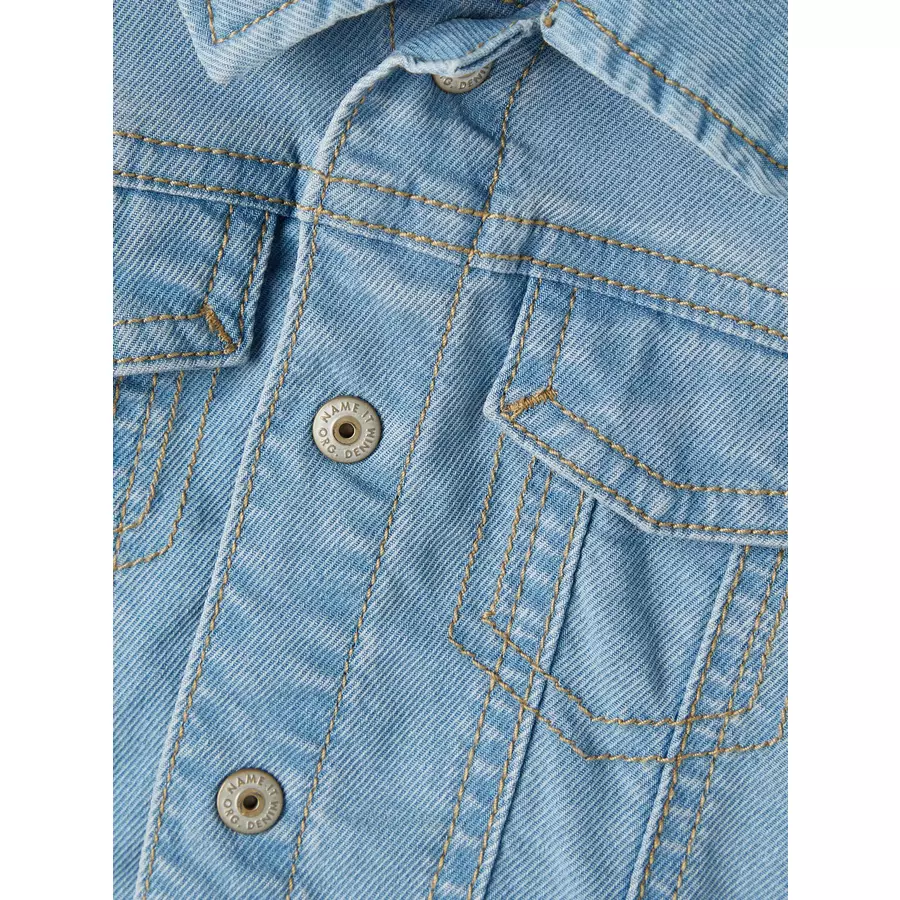 name it Jeansjacke Nbmdel Light Blue Denim