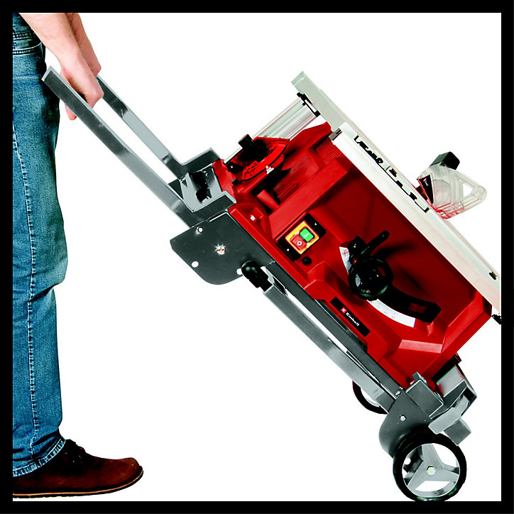 Scie circulaire sur table avec glissière de découpe Einhell TE-CC 250 UF 2000W