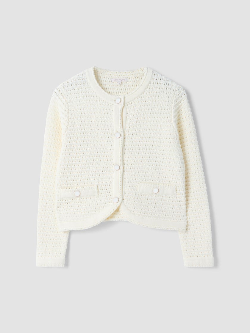 Ada cardigan Marshmallow