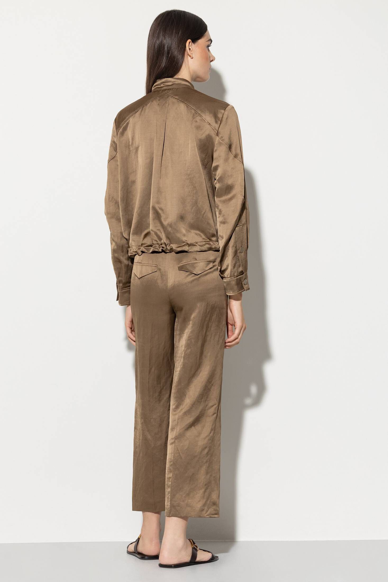 Luisa Cerano| Damen Culotte mit Leinen