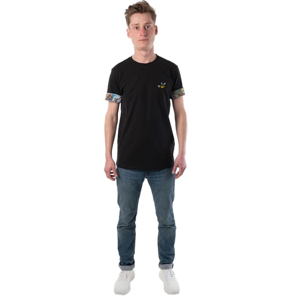T-shirt BV SPORT T-SHIRT COTON DBDB ABEILLE NOIR