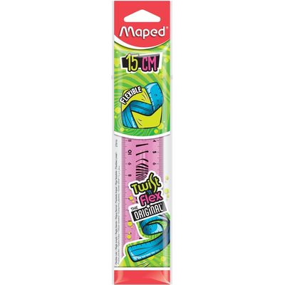 Maped Twist'n Flex - Règle flexible 15 cm - disponible dans différentes couleurs