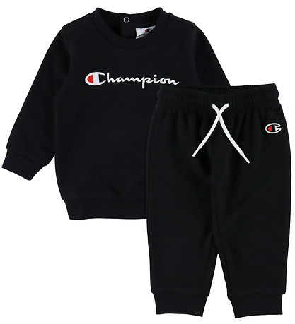Champion Sweatset - Rundhalsausschnitt - Schwarz