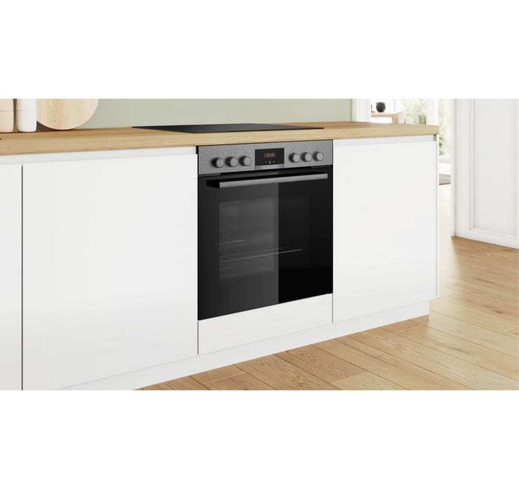 Einbaubackofen HEA513BS3 Silber, A+<br>Modernes Design, smarte Funktionen und zuverlässige Backergebnisse