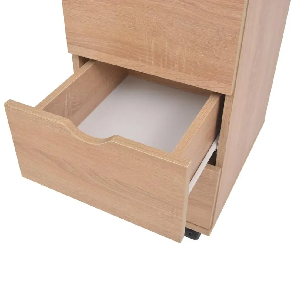 vidaXL - Ladekast - Bruin - Bewerkt hout