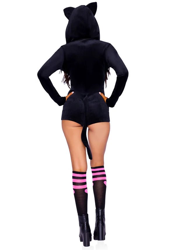 Kat Kostuum Dames Bodysuit Leg Avenue