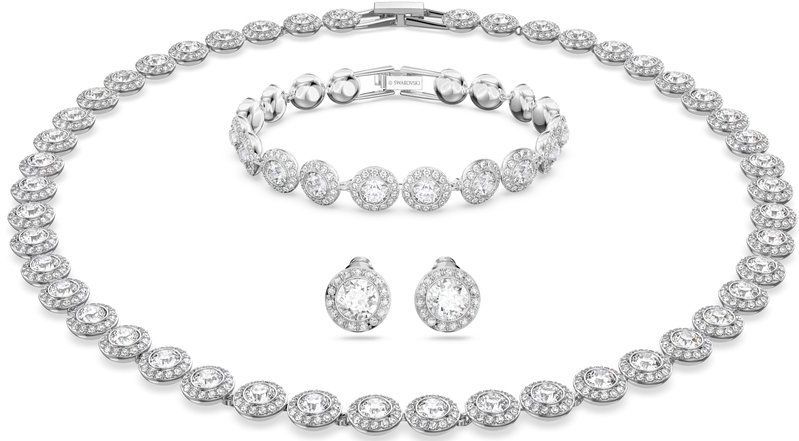Swarovski Angelic Crystal Set Zilver