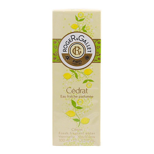 Eau fraîche parfumée cédrat 100ml