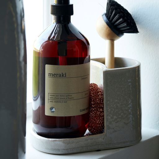 Meraki Datura Børste- & Sæbeholder, Grå