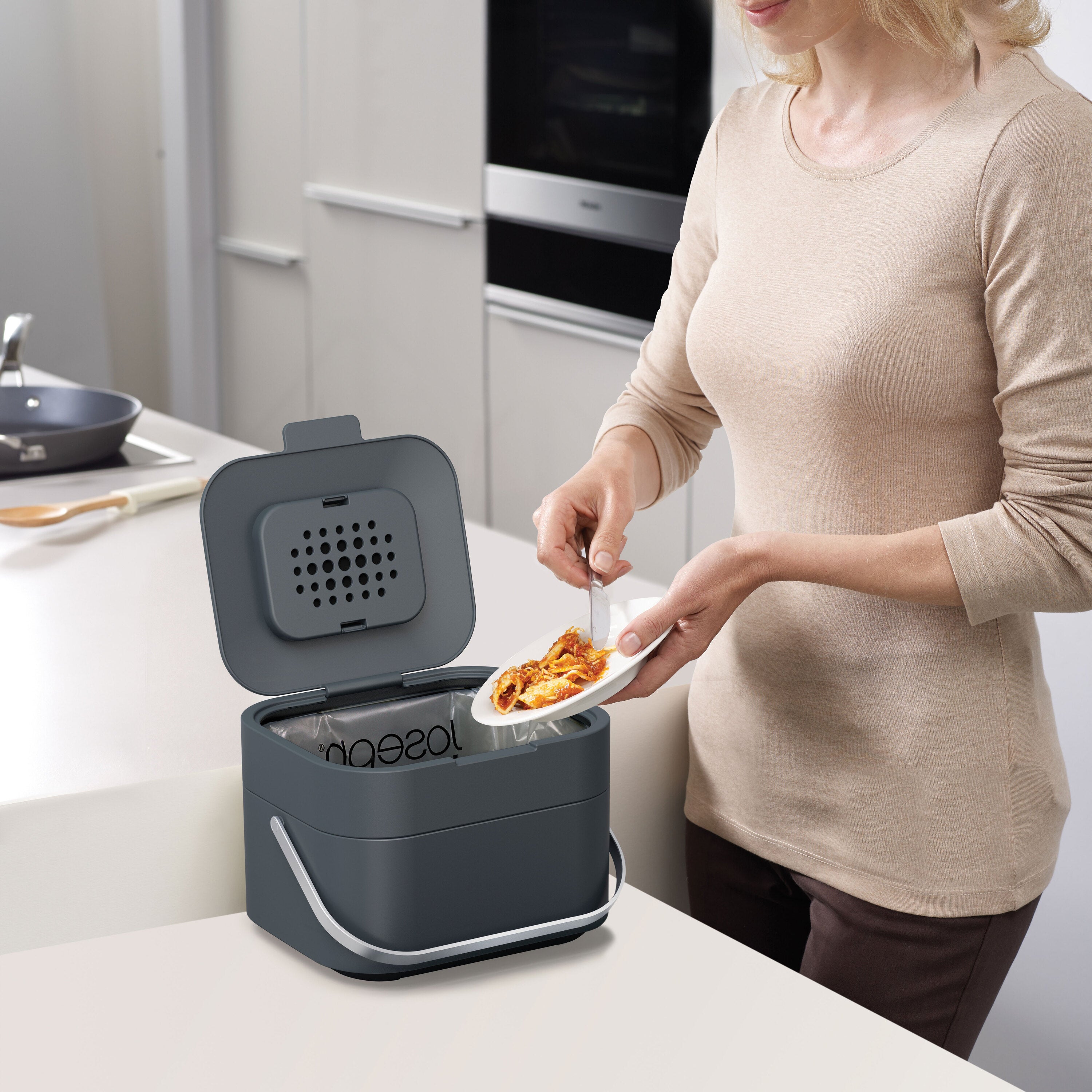 Joseph Joseph Intelligent Waste Stack Afvalemmer 4 Liter