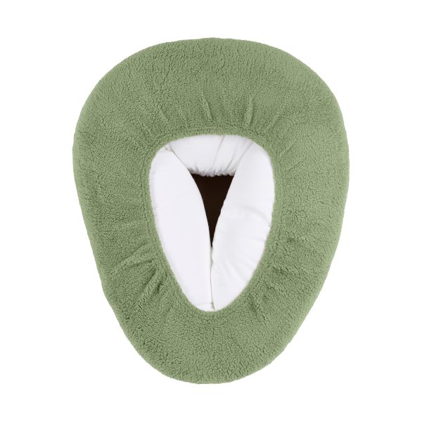 Meyco Baby Relaxhoes Voor Voedingskussen Teddy - Olive Green