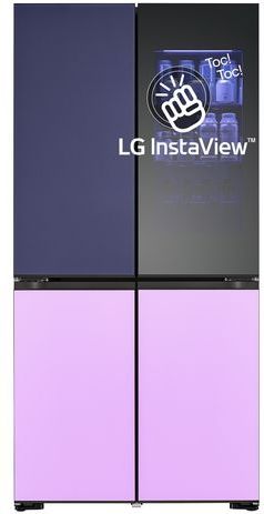 LG GMG960NNME - Amerikaanse Koelkast - Zwart - Met InstaView™ en MoodUP™