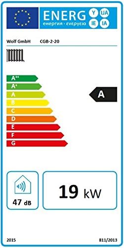 Wolf Gaskondensator, cgb-heiztherme, 2-20, Comfortline mit hocheffizientem Heizkreis 8615009.