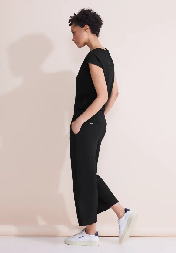 3/4 Jumpsuit - Black