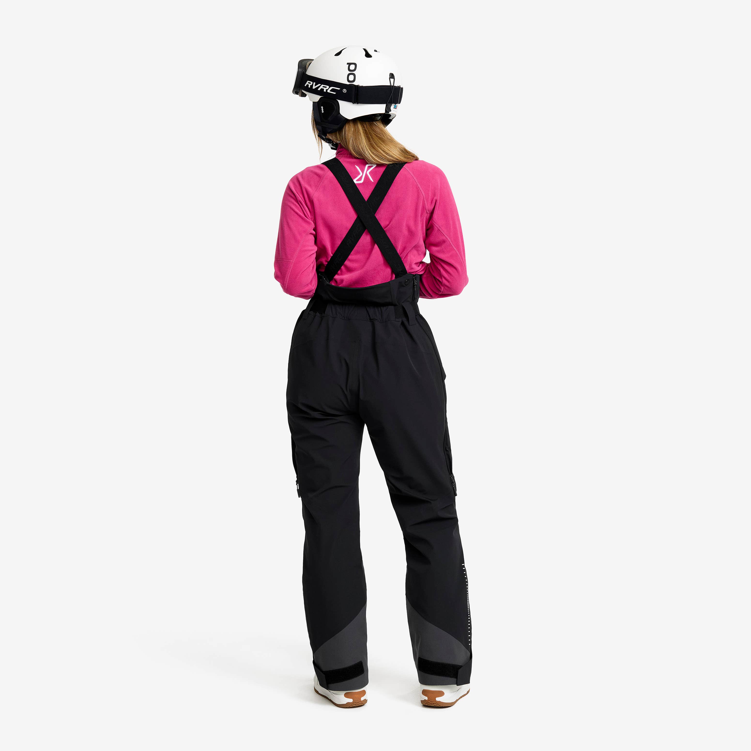 Atlas 3L Ski Bib Pants Dame Black