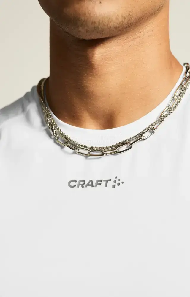 Craft ADV Essence 3 Hardloopshirt Zonder Mouwen Wit Heren