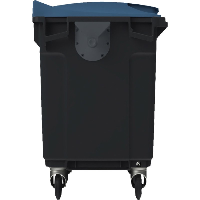 Conteneur à déchets 4 roues 660 litres extérieur